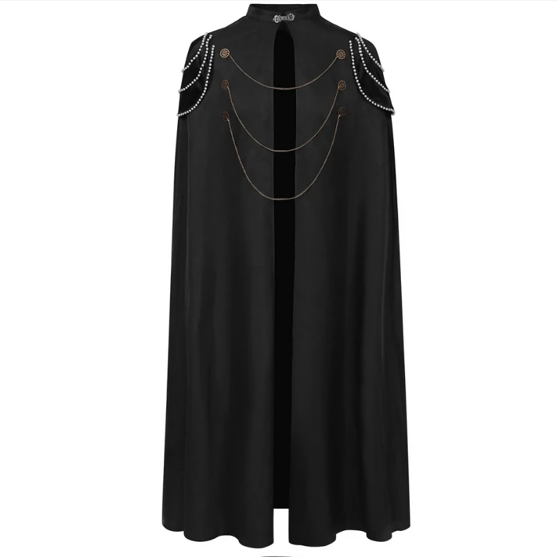 Medieval European Royal Cloak Men's and Women's Retro Pearl Curtain Hooded Cloak Performance Costume Cosplay
Medieval European Royal Cloak Men's and Women's Retro Pearl Curtain Hooded Cloak Performance Costume Cosplay