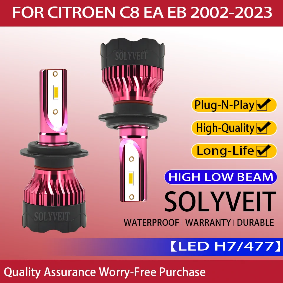 Power Saving High Lumen Output LED HIGH LOW Beam H7 HEADLIGHT FOR CITROEN C8 EA EB 2002-2017 2018 2019 2020 2021 2022 2023
Power Saving High Lumen Output LED HIGH LOW Beam H7 HEADLIGHT FOR CITROEN C8 EA EB 2002-2017 2018 2019 2020 2021 2022 2023