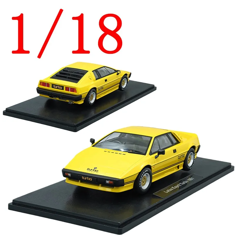 KK Diecast 1/18 Scale Lotus Cars Alloy Model Cars Lotus Cars Turbo 007 Yellow Play Vehicles Toys for Boys Gift Original Box
KK Diecast 1/18 Scale Lotus Cars Alloy Model Cars Lotus Cars Turbo 007 Yellow Play Vehicles Toys for Boys Gift Original Box