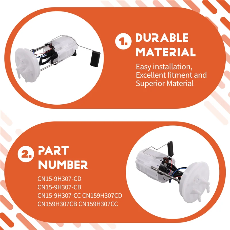 Gas Fuel Pump Module Assembly CN159H307CB For Ford Ecosport GRAND C-MAX 2016 CN15-9H307-CD 
Gas Fuel Pump Module Assembly CN159H307CB For Ford Ecosport GRAND C-MAX 2016 CN15-9H307-CD