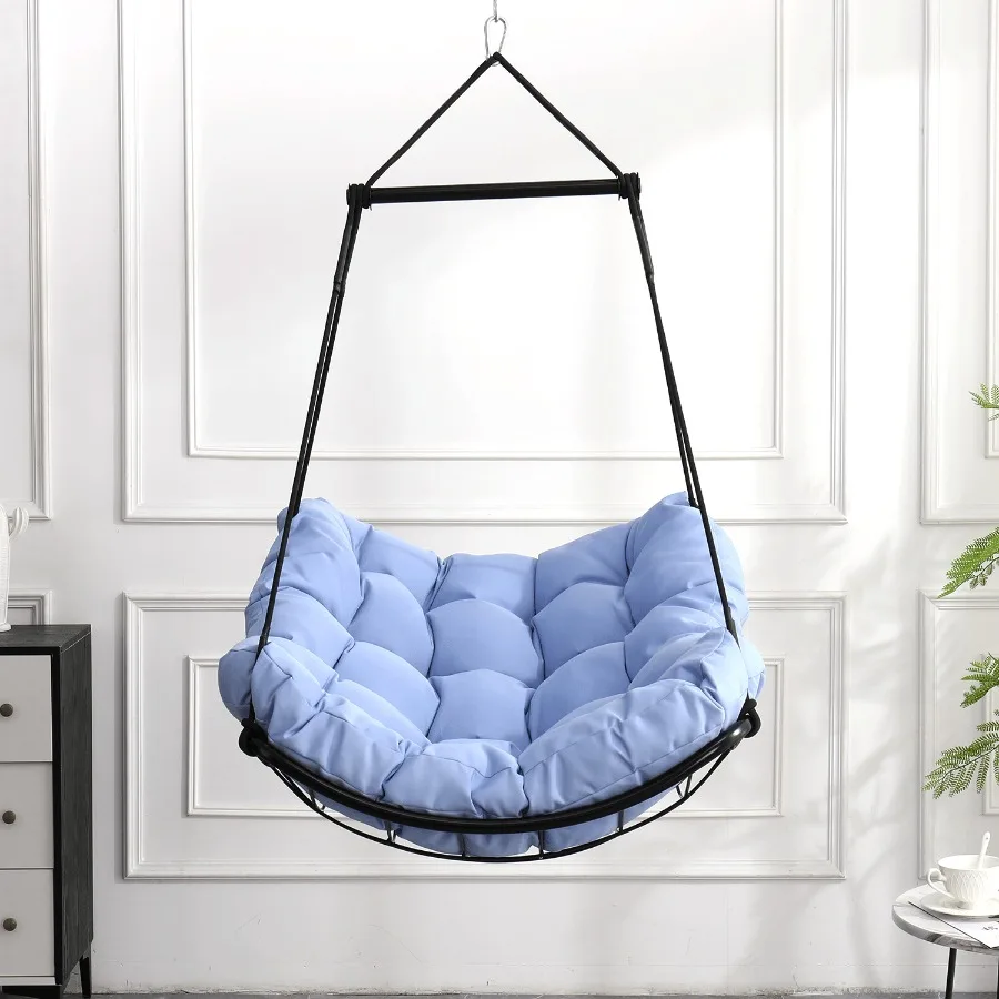 Hammock Chair Swing with Cushion Outdoor Indoor Hanging Hammock Chair for Patio Porch Bedroom Garden Courtyard Balcony Sturdy S
Hammock Chair Swing with Cushion Outdoor Indoor Hanging Hammock Chair for Patio Porch Bedroom Garden Courtyard Balcony Sturdy S