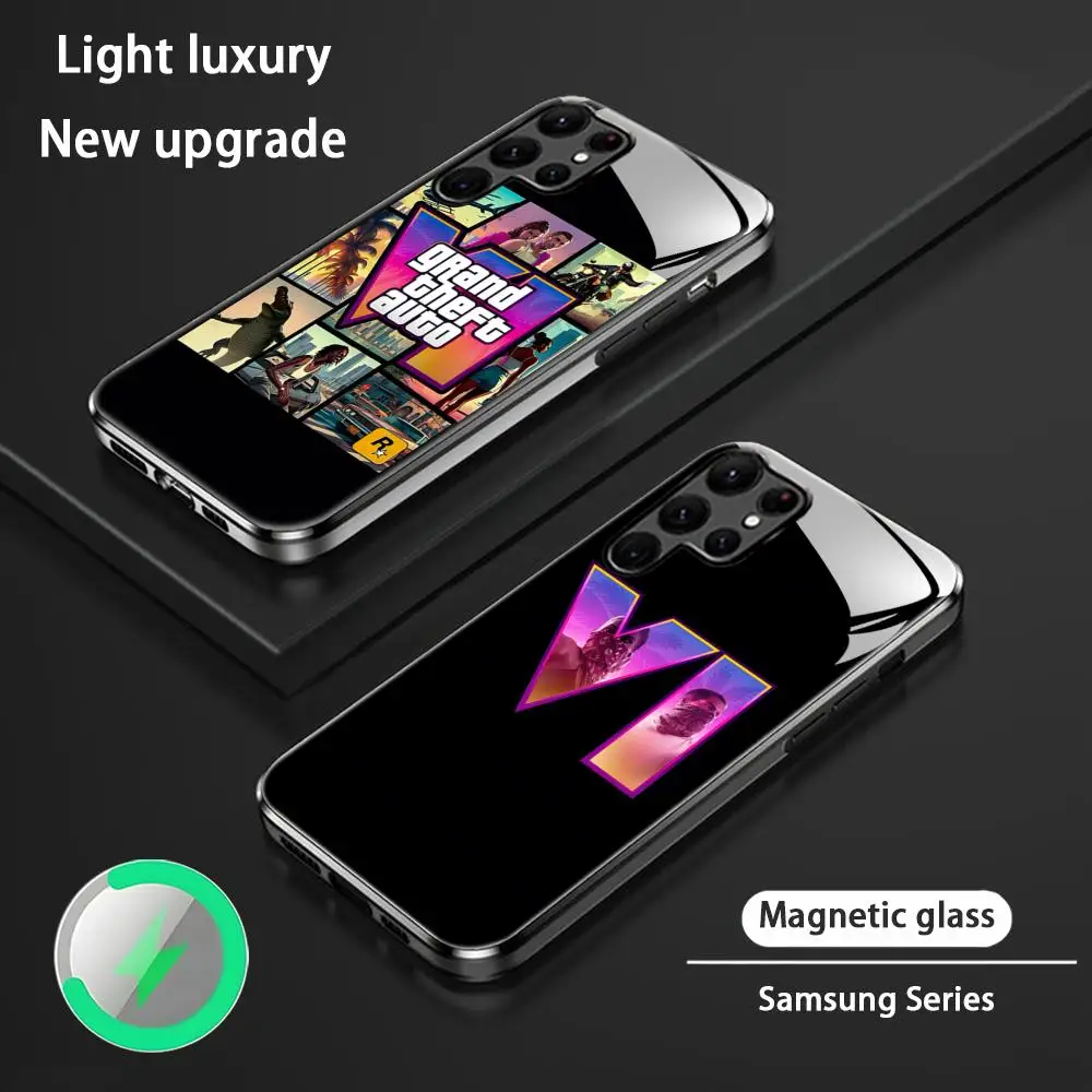 G-GTA6 R Star Game Hot Phone Case For Samsung S25 S24 S23 S22 S21 S20 Plus Ultra Note20 Glass Magnetic Case
G-GTA6 R Star Game Hot Phone Case For Samsung S25 S24 S23 S22 S21 S20 Plus Ultra Note20 Glass Magnetic Case