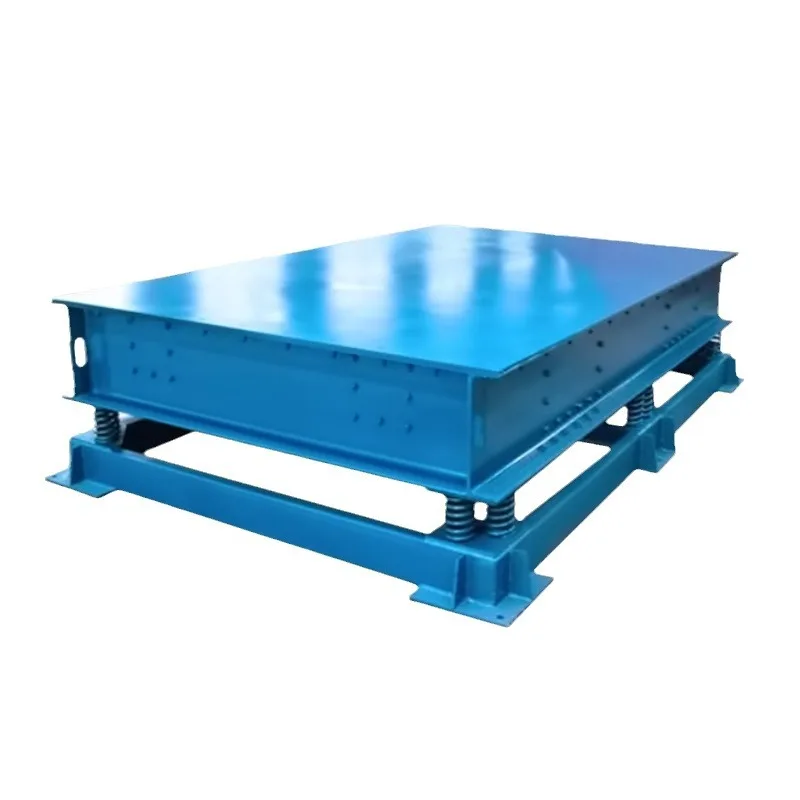 High frequency concrete vibrating table, flexible vibrating table, cement plate vibrating platform
High frequency concrete vibrating table, flexible vibrating table, cement plate vibrating platform