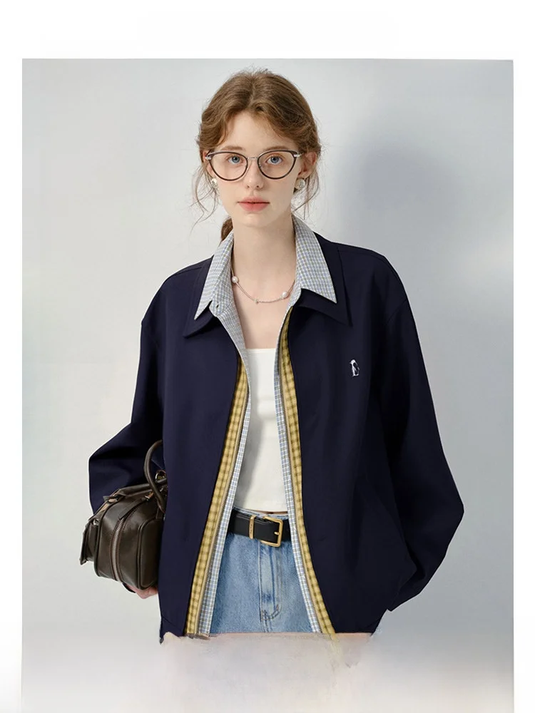 Женская куртка VEGA CHANG с имитацией двухслойности, в американском стиле, весна 2026, дышащая, свободного кроя, с длинными рукавами, на молнии
Женская куртка VEGA CHANG с имитацией двухслойности, в американском стиле, весна 2026, дышащая, свободного кроя, с длинными рукавами, на молнии