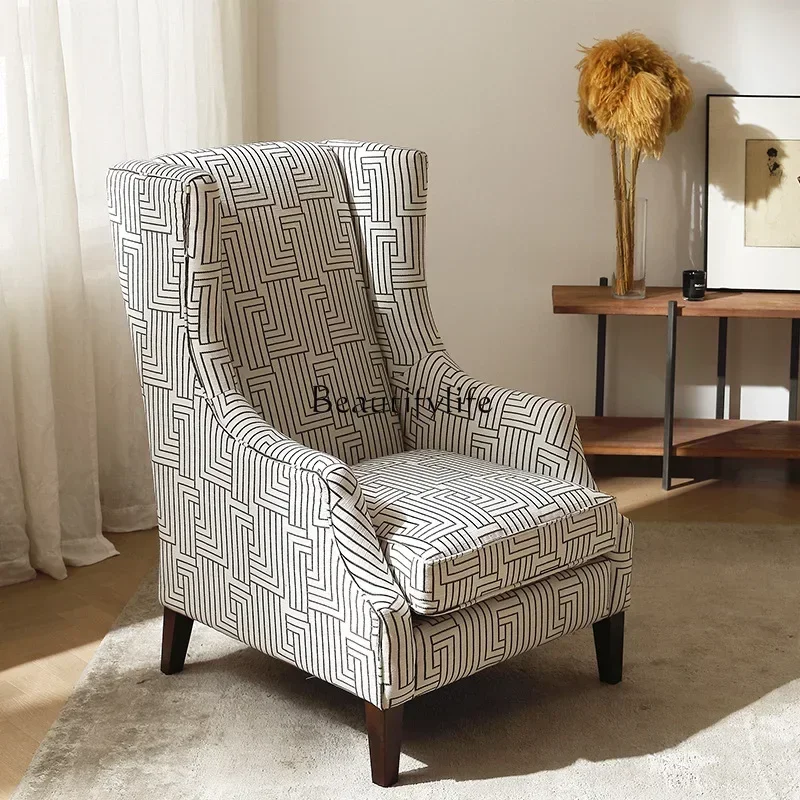 retro geometric pattern fabric single sofa chair bedroom balcony leisure tiger chair
retro geometric pattern fabric single sofa chair bedroom balcony leisure tiger chair