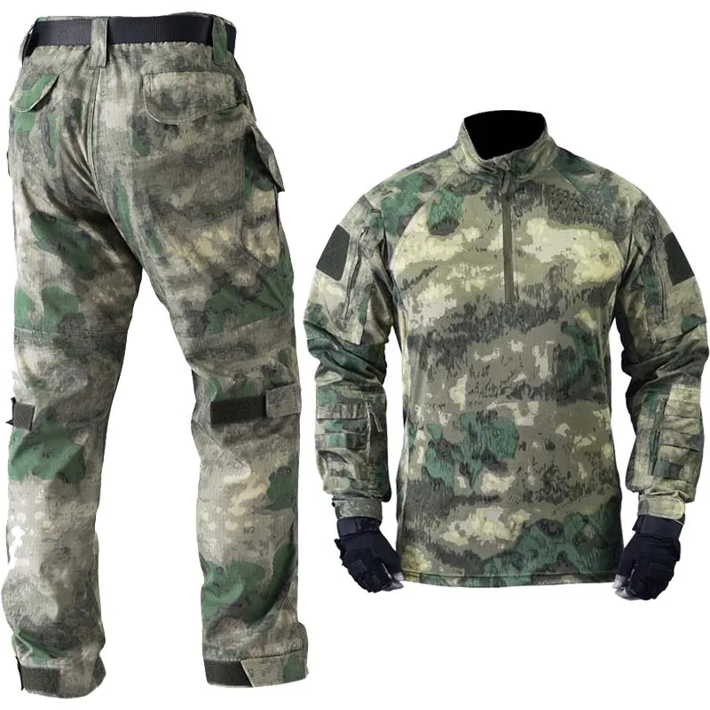 Tactical Uniform Milit Outdoor Camo Suit Hunting Shirts Cargo Pants Men Hiking Trainning Suits Airsoft Paintball Clothes Sets
Tactical Uniform Milit Outdoor Camo Suit Hunting Shirts Cargo Pants Men Hiking Trainning Suits Airsoft Paintball Clothes Sets