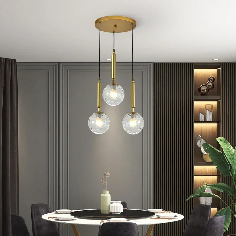 Modern LED Chandeliers Light Modern Nordic Glass Ball Pendant Light for Home Dining Room Indoor Pendant Lamp Hanging Lamp E27
Modern LED Chandeliers Light Modern Nordic Glass Ball Pendant Light for Home Dining Room Indoor Pendant Lamp Hanging Lamp E27