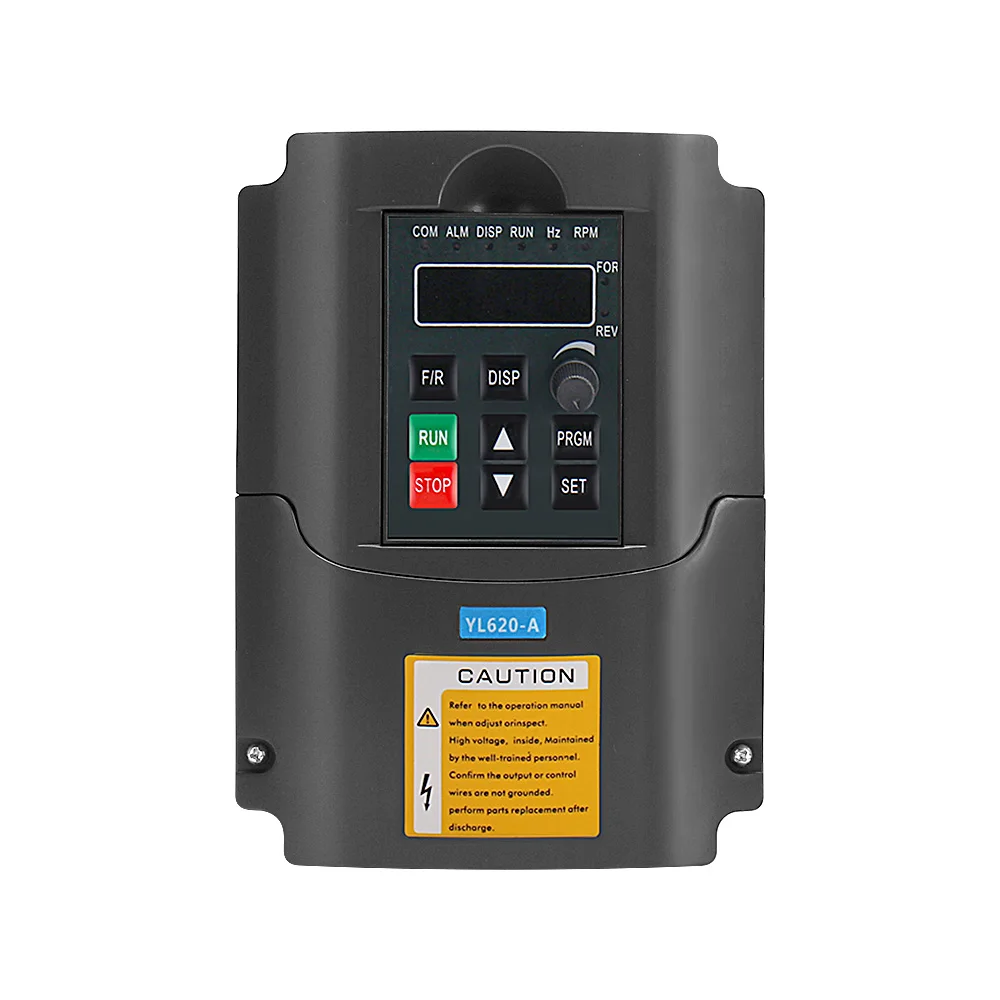 1.5KW/2.2KW 220V VFD Inverter YL620-A Frequency Inverter Converter Adjustable Speed Drive For CNC Spindle Motor
1.5KW/2.2KW 220V VFD Inverter YL620-A Frequency Inverter Converter Adjustable Speed Drive For CNC Spindle Motor
