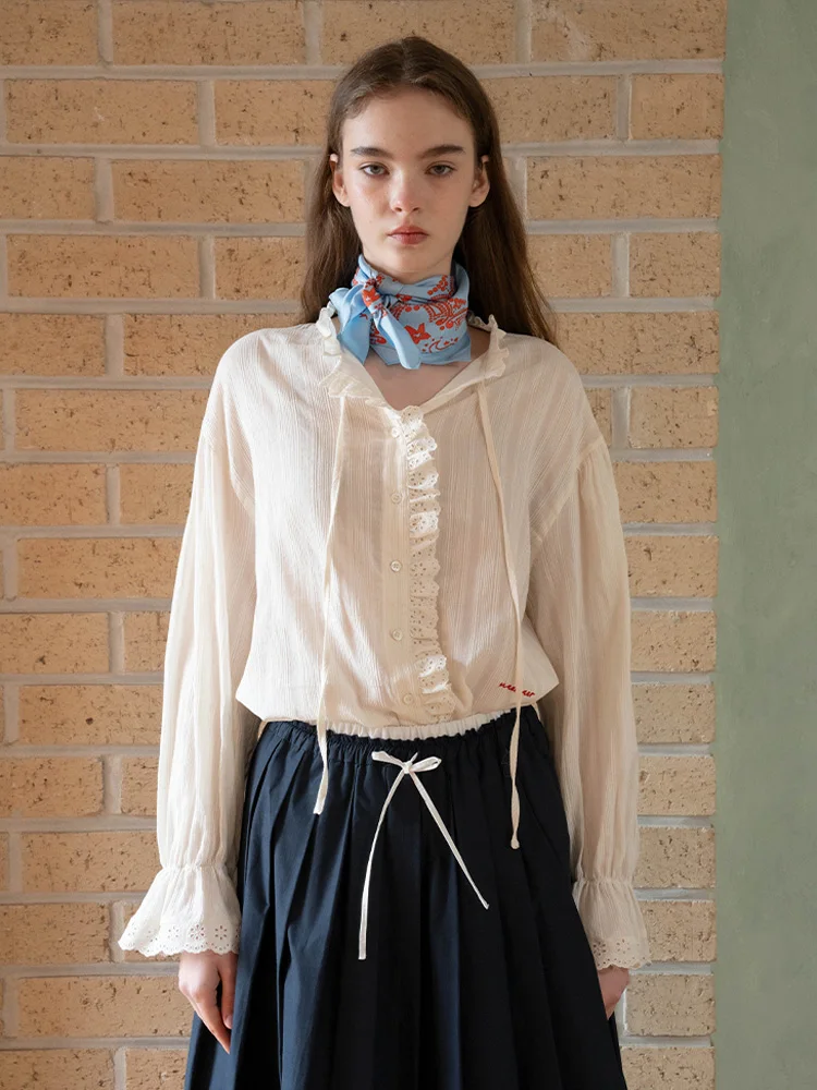Brand MUE Wood Grain Buttoned Embroidered Shirt Spring 2026 New Arrival Casual Style Long Sleeve Loose Fit Wome...
Brand MUE Wood Grain Buttoned Embroidered Shirt Spring 2026 New Arrival Casual Style Long Sleeve Loose Fit Wome...