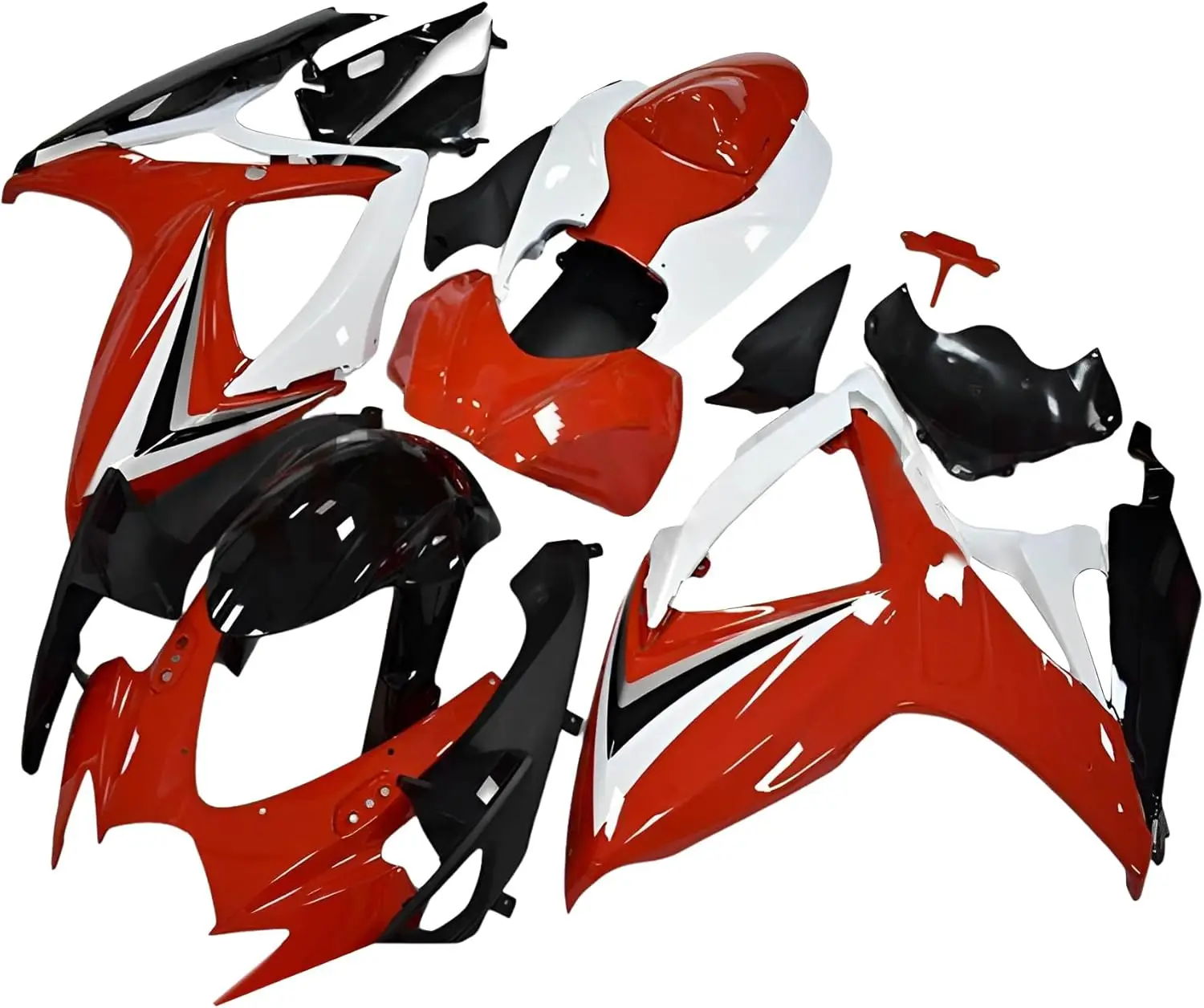 FLPRO ABS Plastic Red White Black Full Fairing Kit Fit for Suzuki GSXR600 GSXR750 2006 2007 K6 06 07 GSXR 600 GSXR 750 Fairings
FLPRO ABS Plastic Red White Black Full Fairing Kit Fit for Suzuki GSXR600 GSXR750 2006 2007 K6 06 07 GSXR 600 GSXR 750 Fairings