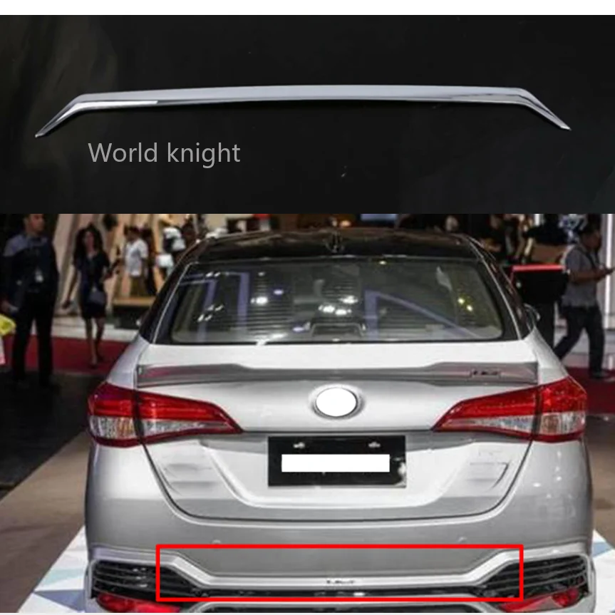 For Toyota VIOS 2019 2020 Car Decoration ABS Chrome Rear Boot Door Trunk Lid Cover Trim Tailgate Garnish
For Toyota VIOS 2019 2020 Car Decoration ABS Chrome Rear Boot Door Trunk Lid Cover Trim Tailgate Garnish