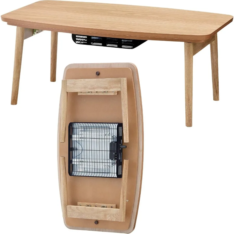 Складные ножки Котацу Нагреватель Стол W36xD20xH14,5 дюймов Натуральный деревянный материал Цвет натурального дуба Электрический AC110/120-Напряжение 400
Складные ножки Котацу Нагреватель Стол W36xD20xH14,5 дюймов Натуральный деревянный материал Цвет натурального дуба Электрический AC110/120-Напряжение 400