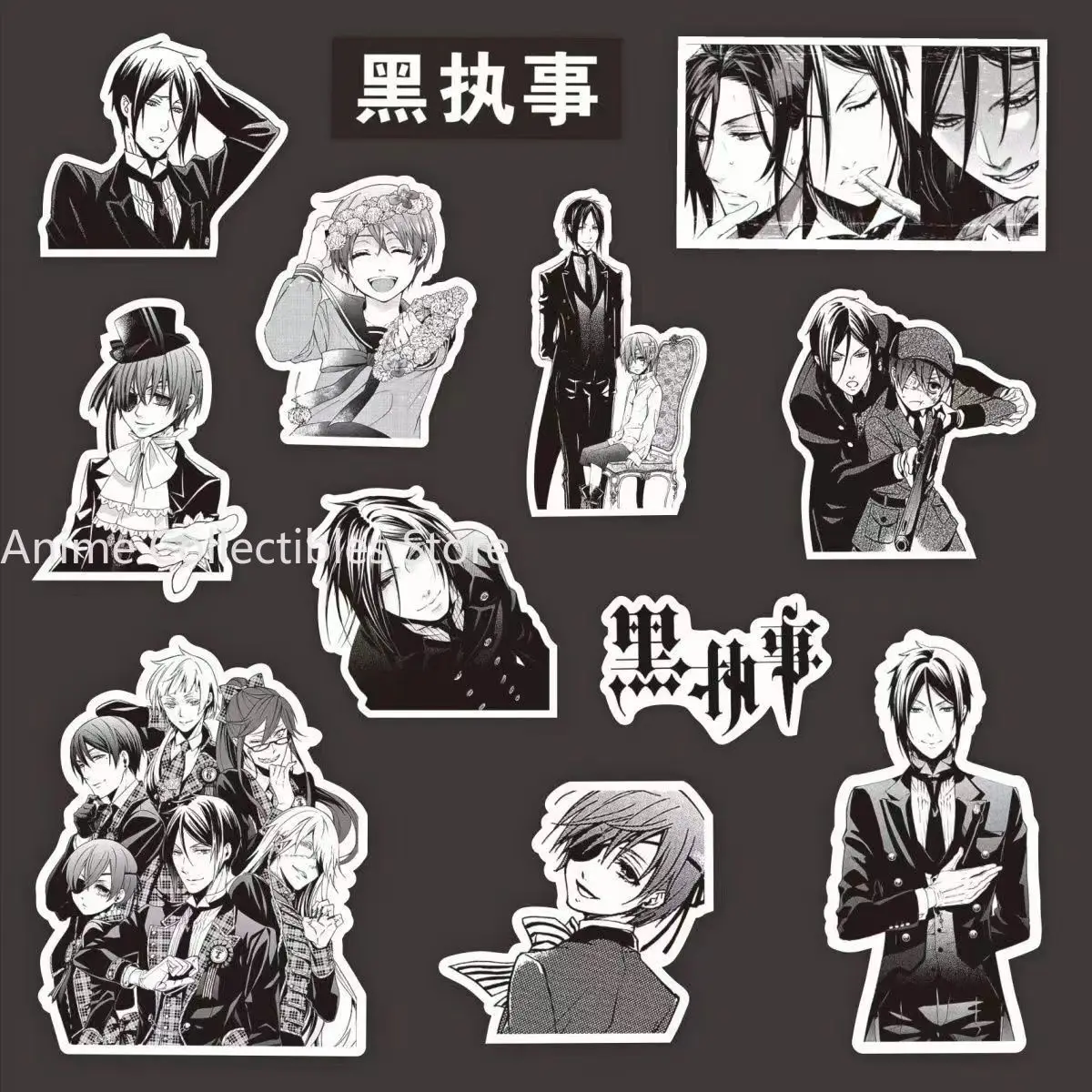 60PCS Anime Black Butler Baldroy Finnian Stickers For Laptop Guitar Cute Cartoon Stickers Decorate the DIY Wall Tabletop
60PCS Anime Black Butler Baldroy Finnian Stickers For Laptop Guitar Cute Cartoon Stickers Decorate the DIY Wall Tabletop