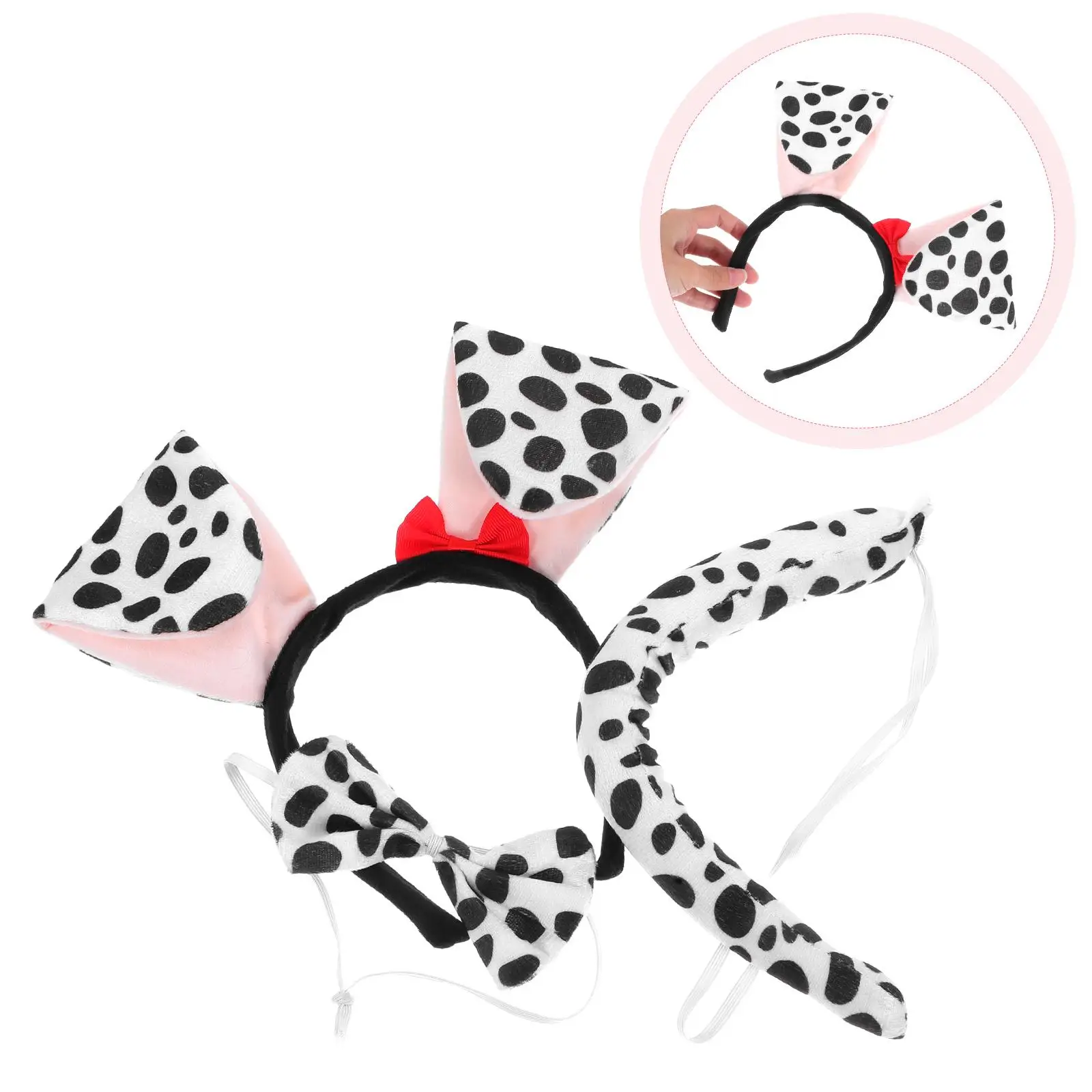 Dalmatian Ear Headband Kids Costume Set Toddler Girl Headbands Cloth Headgear Accessories Dog Ears Performance
Dalmatian Ear Headband Kids Costume Set Toddler Girl Headbands Cloth Headgear Accessories Dog Ears Performance