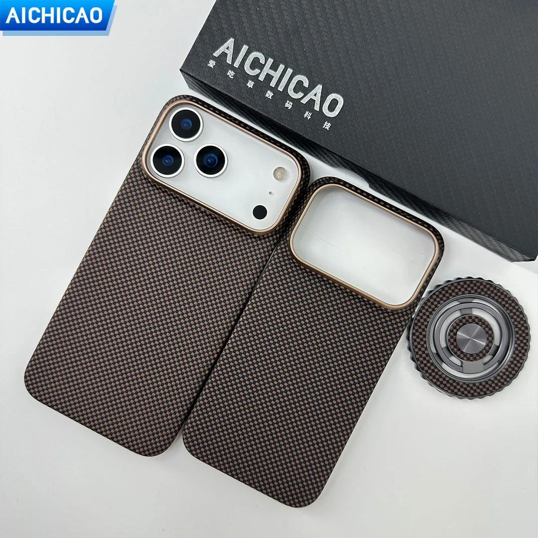 Чехол для телефона ACC-True из углеродного волокна для iphone 17Pro/17ProMax из арамидного волокна с ультратонким корпусом Magsafe
Чехол для телефона ACC-True из углеродного волокна для iphone 17Pro/17ProMax из арамидного волокна с ультратонким корпусом Magsafe