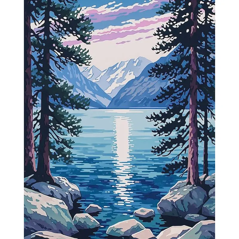 GATYZTORY River Paint By Numbers Frameless Color by Numbers Kit Landscape Acrylic Paint Crafts Paint Kit for Beginner
GATYZTORY River Paint By Numbers Frameless Color by Numbers Kit Landscape Acrylic Paint Crafts Paint Kit for Beginner