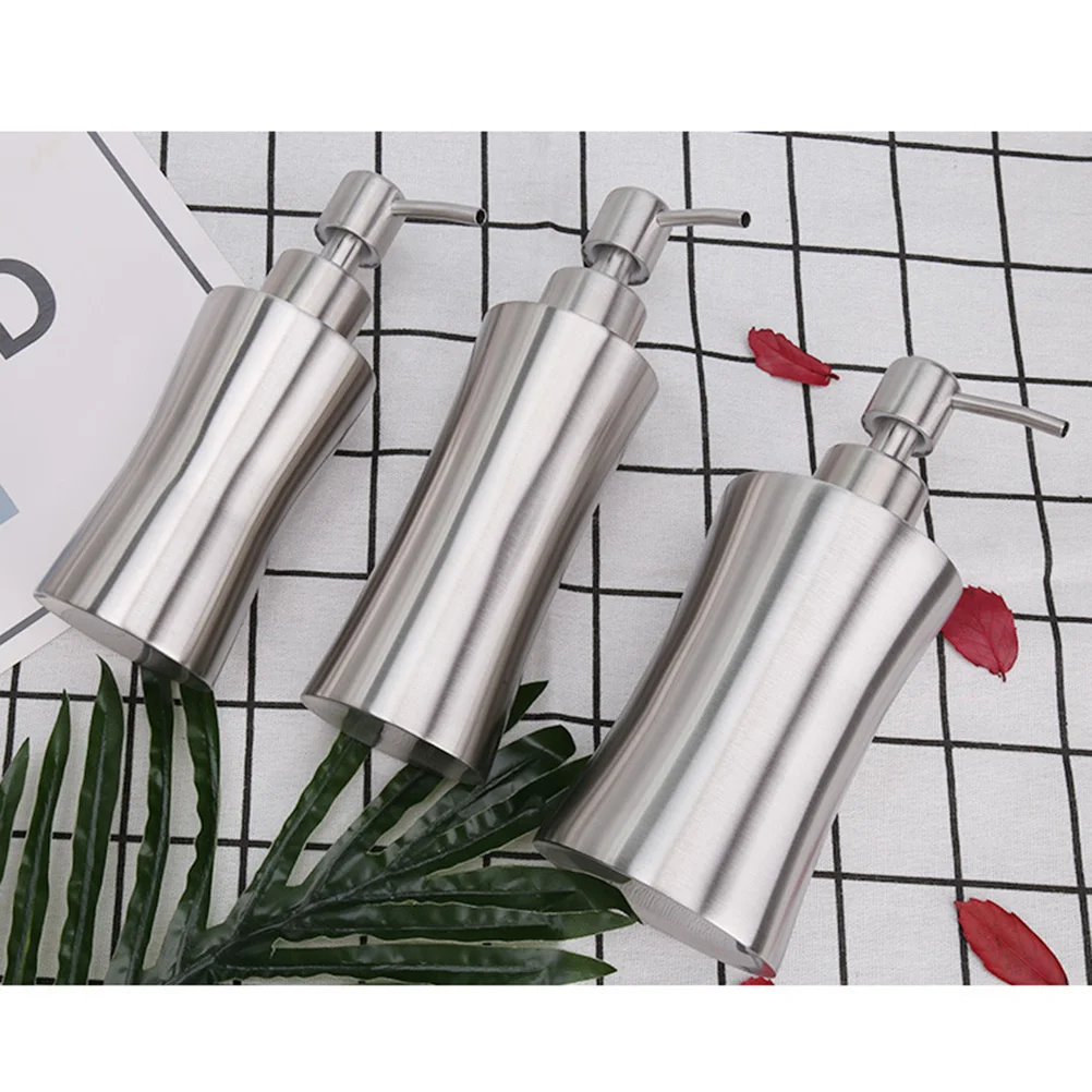 1Pc 304 Stainless Steel Lotion Bottle Soap Dispenser Hand Bathroom Refillable Soap Shampoo Lotion Bottle (Silver, 250ml)
1Pc 304 Stainless Steel Lotion Bottle Soap Dispenser Hand Bathroom Refillable Soap Shampoo Lotion Bottle (Silver, 250ml)
