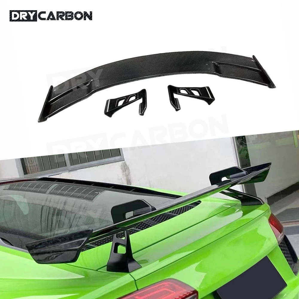 Dry Carbon Fiber Rear Boot Spoiler Car Body Kits Accessories FRP Rear Trunk Spoiler for Audi R8 2013-2022 V Style
Dry Carbon Fiber Rear Boot Spoiler Car Body Kits Accessories FRP Rear Trunk Spoiler for Audi R8 2013-2022 V Style