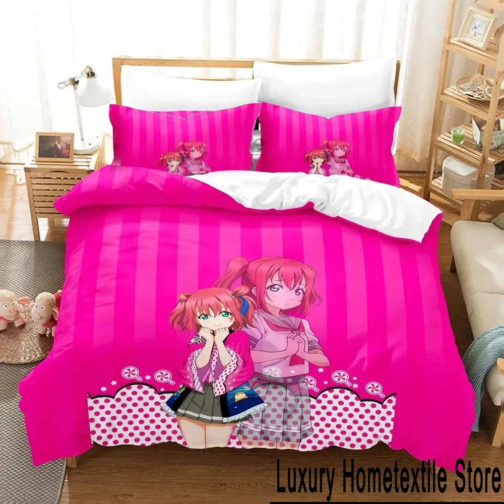 3D Print Anime LoveLive Sunshine Bedding Set Duvet Cover Bed Set Quilt Cover Pillowcase Comforter king Queen Size Boys Adult
3D Print Anime LoveLive Sunshine Bedding Set Duvet Cover Bed Set Quilt Cover Pillowcase Comforter king Queen Size Boys Adult
