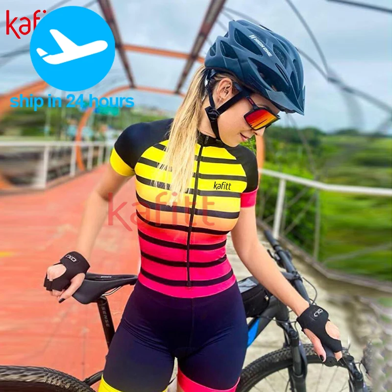 Kafeet Pro Team New Women's Jersey Cycling Wear, Leotards, Casual Wear, Cycling Wear, Short Sleeve GO Overall Set
Kafeet Pro Team New Women's Jersey Cycling Wear, Leotards, Casual Wear, Cycling Wear, Short Sleeve GO Overall Set