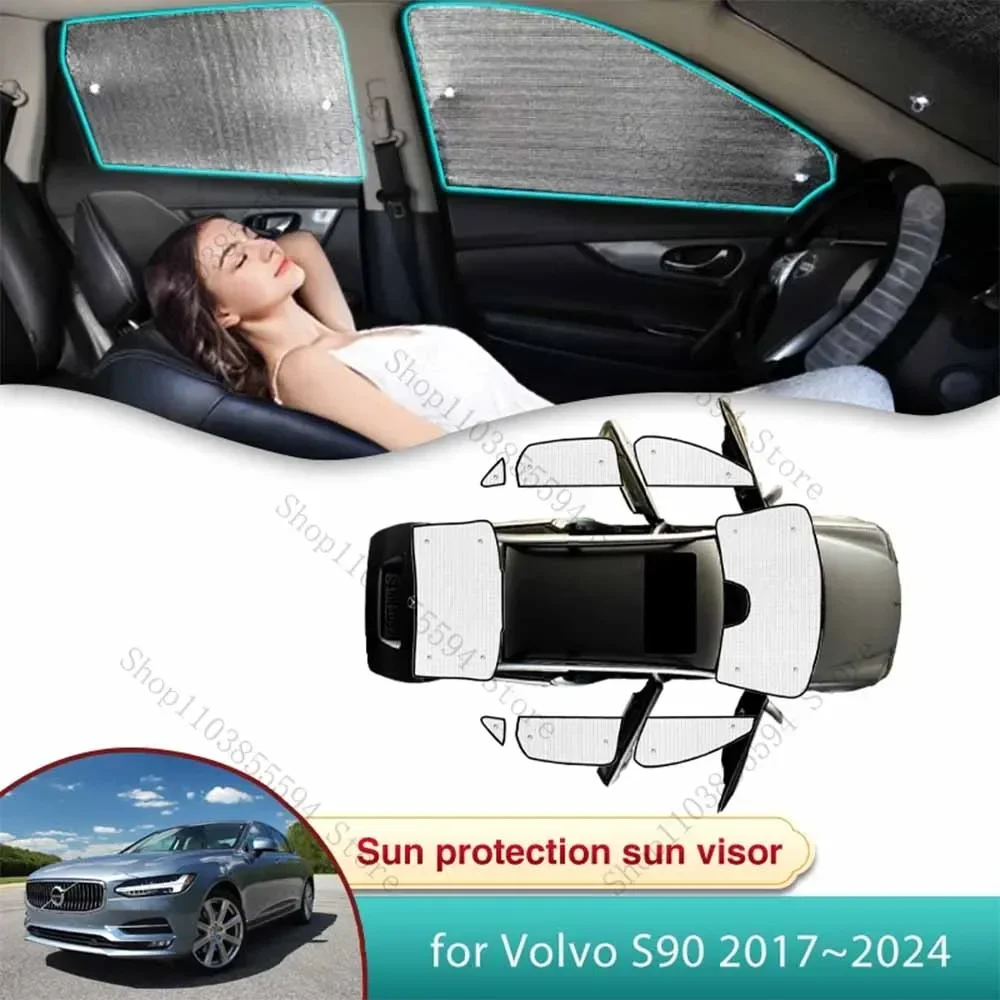 Car Sun Shade for Volvo S90 2017 2018 2019 2020 2021 2022 2023 2024 Auto Sunshade Windshield Privacy Shading Window Accessories
Car Sun Shade for Volvo S90 2017 2018 2019 2020 2021 2022 2023 2024 Auto Sunshade Windshield Privacy Shading Window Accessories