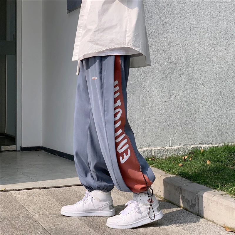 Men's Summer Casual Loose Color Block Sports Pants Korean Style Youthful Vitality Wide Waist Elastic Micro Stretch
Men's Summer Casual Loose Color Block Sports Pants Korean Style Youthful Vitality Wide Waist Elastic Micro Stretch