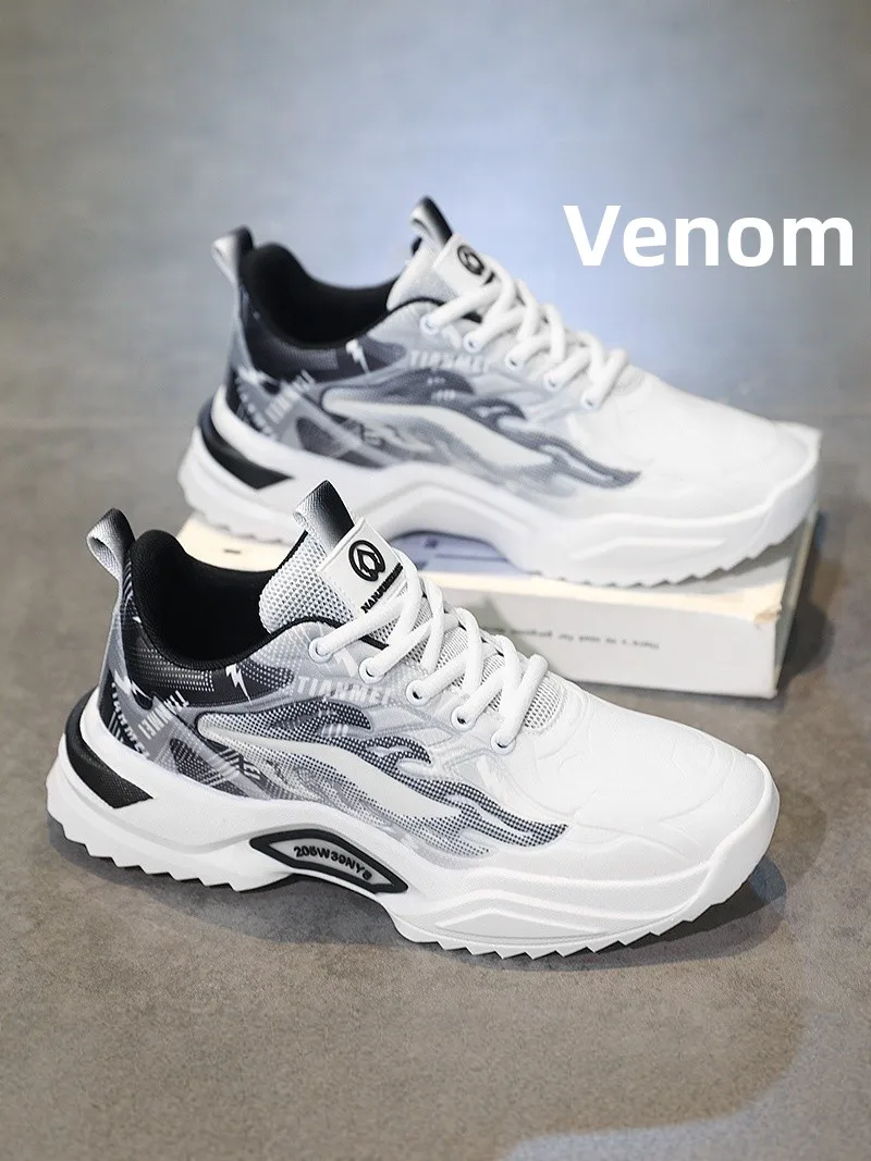 Ultra-Light Shock-Absorbing Running Shoes Men's Breathable Mesh Sporty High School Students Low-Top Leather Casual Shoes
Ultra-Light Shock-Absorbing Running Shoes Men's Breathable Mesh Sporty High School Students Low-Top Leather Casual Shoes