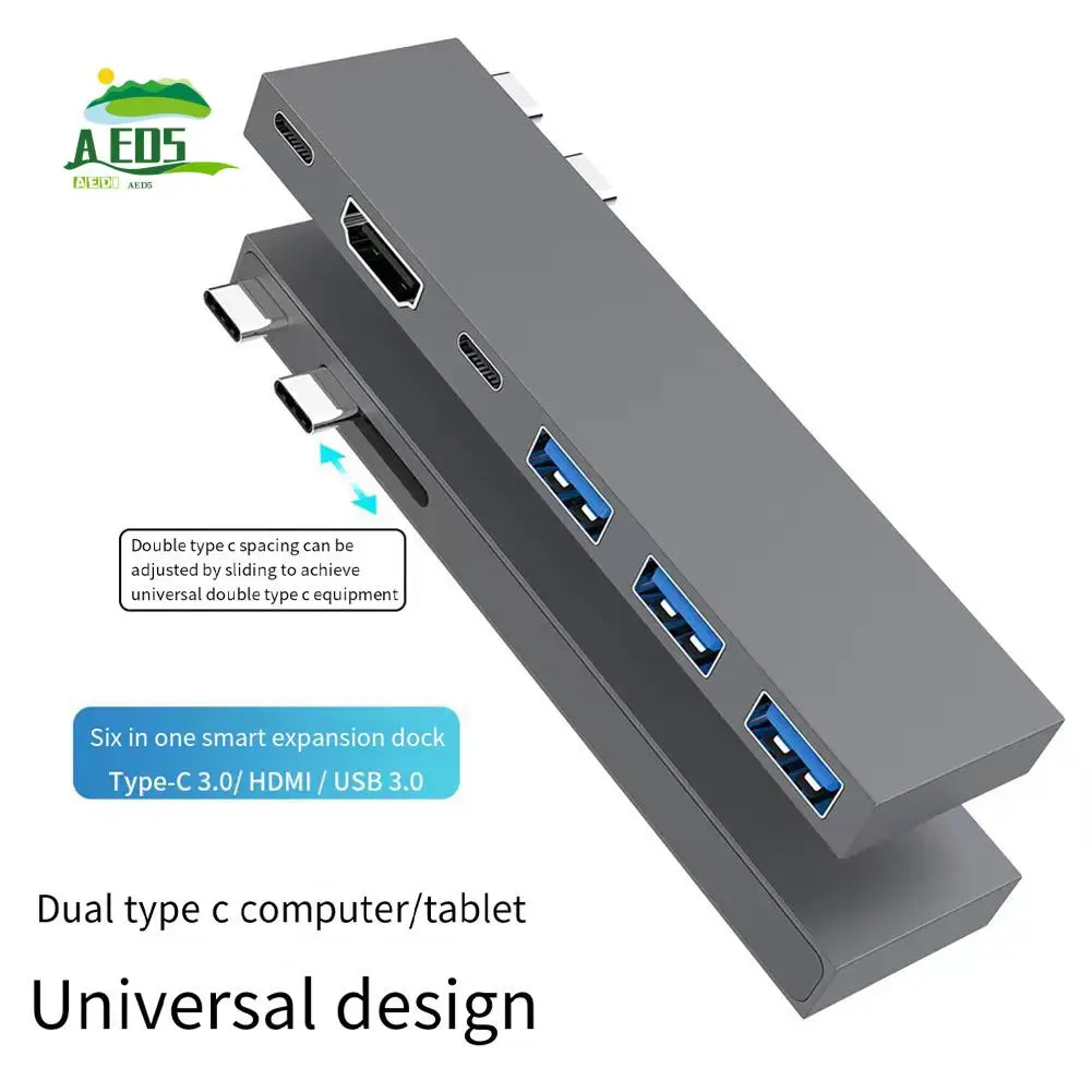 Док-станция AED5-USB C, концентратор типа C 6 в 1, совместимый, PD100 Вт, USB C, 3 многопортовых USB-адаптера для ноутбуков, планшетов
Док-станция AED5-USB C, концентратор типа C 6 в 1, совместимый, PD100 Вт, USB C, 3 многопортовых USB-адаптера для ноутбуков, планшетов