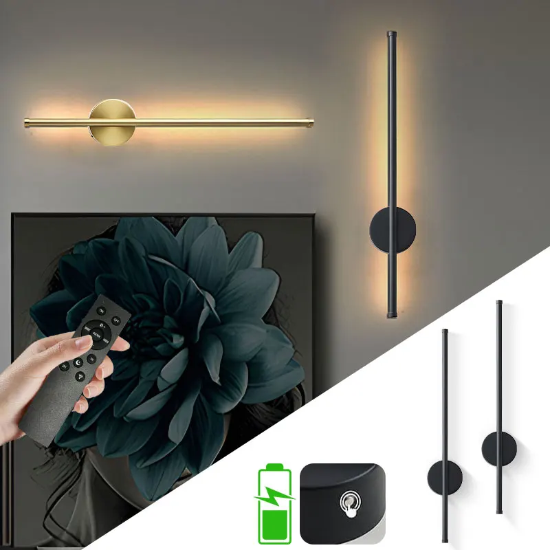 Rechargeable Battery Operated LED Wall Lights USB Type- Charge 3CCT Wall Lamps Indoor Touch Switch ON/OFF Wall Sconce with RC
Rechargeable Battery Operated LED Wall Lights USB Type- Charge 3CCT Wall Lamps Indoor Touch Switch ON/OFF Wall Sconce with RC