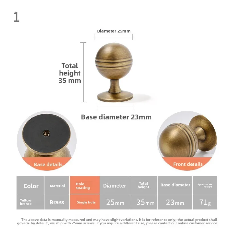 Brass Antique Bronze Wardrobe Door Handle, Chinese Modern Simple Retro Round Ball Cabinet, Wine Cabinet Drawer Handle
Brass Antique Bronze Wardrobe Door Handle, Chinese Modern Simple Retro Round Ball Cabinet, Wine Cabinet Drawer Handle