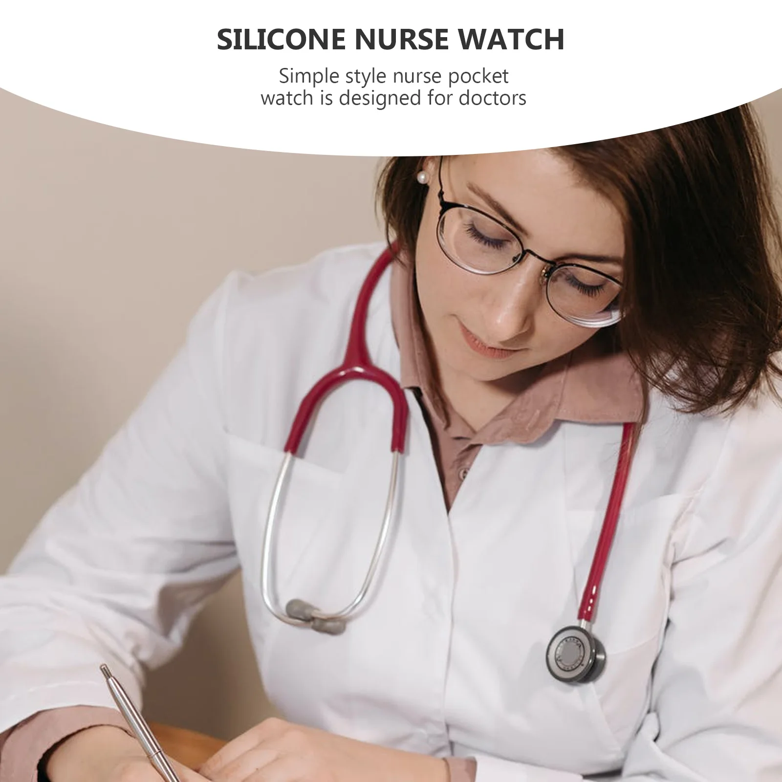 Nurse Pocket Watch Practical Strawberry White Plastic Strap Lightweight Portable Silicone Nurse Watch For Doctors
Nurse Pocket Watch Practical Strawberry White Plastic Strap Lightweight Portable Silicone Nurse Watch For Doctors