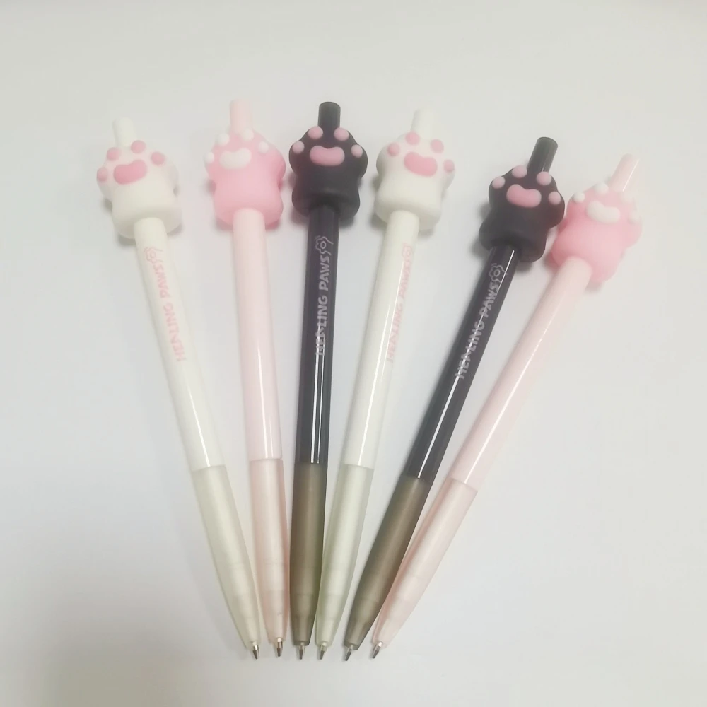 3 шт./лот, 0,5 мм, розовые и черные механические карандаши с кошачьими лапками для письма, милые канцелярские товары, школьные и офисные принадлежности, подарок
3 шт./лот, 0,5 мм, розовые и черные механические карандаши с кошачьими лапками для письма, милые канцелярские товары, школьные и офисные принадлежности, подарок