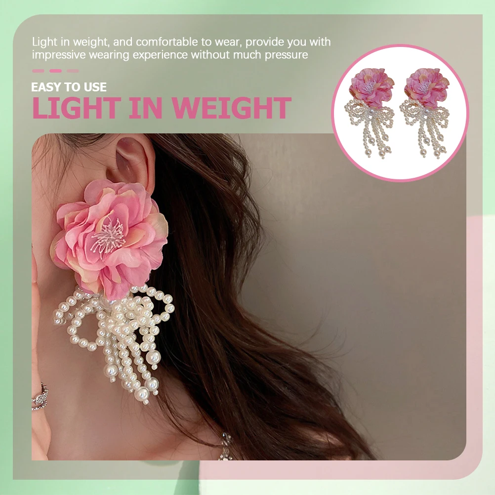 Bohemian Floral Tassel Dainty Lightweight Pearl Dangle Chandelier Earrings for Women Spring Jewelry Gift
Bohemian Floral Tassel Dainty Lightweight Pearl Dangle Chandelier Earrings for Women Spring Jewelry Gift