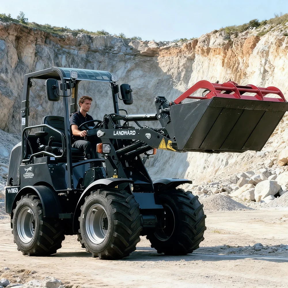 Customized W1160 Farm Diesel Loader CE Euro 5 Kubota Engine Compact 4 Wheel Drive Loader New Multifunction Front End Loader Sale
Customized W1160 Farm Diesel Loader CE Euro 5 Kubota Engine Compact 4 Wheel Drive Loader New Multifunction Front End Loader Sale