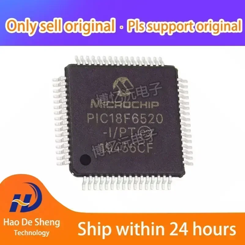 1PCS/LOT PIC18F6520IPT PIC18F6520-I/PT TQFP64 New Original In Stock
1PCS/LOT PIC18F6520IPT PIC18F6520-I/PT TQFP64 New Original In Stock