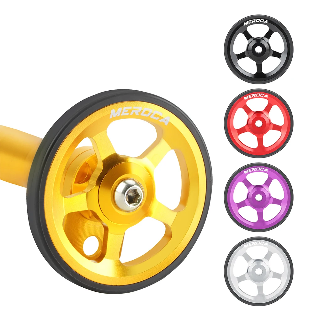 60mm Folding Bike Easy Wheel Aluminum Alloy Rubber For Brompton For 3Sixty For Most Folding Bike Telescopic Rod Wheel
60mm Folding Bike Easy Wheel Aluminum Alloy Rubber For Brompton For 3Sixty For Most Folding Bike Telescopic Rod Wheel