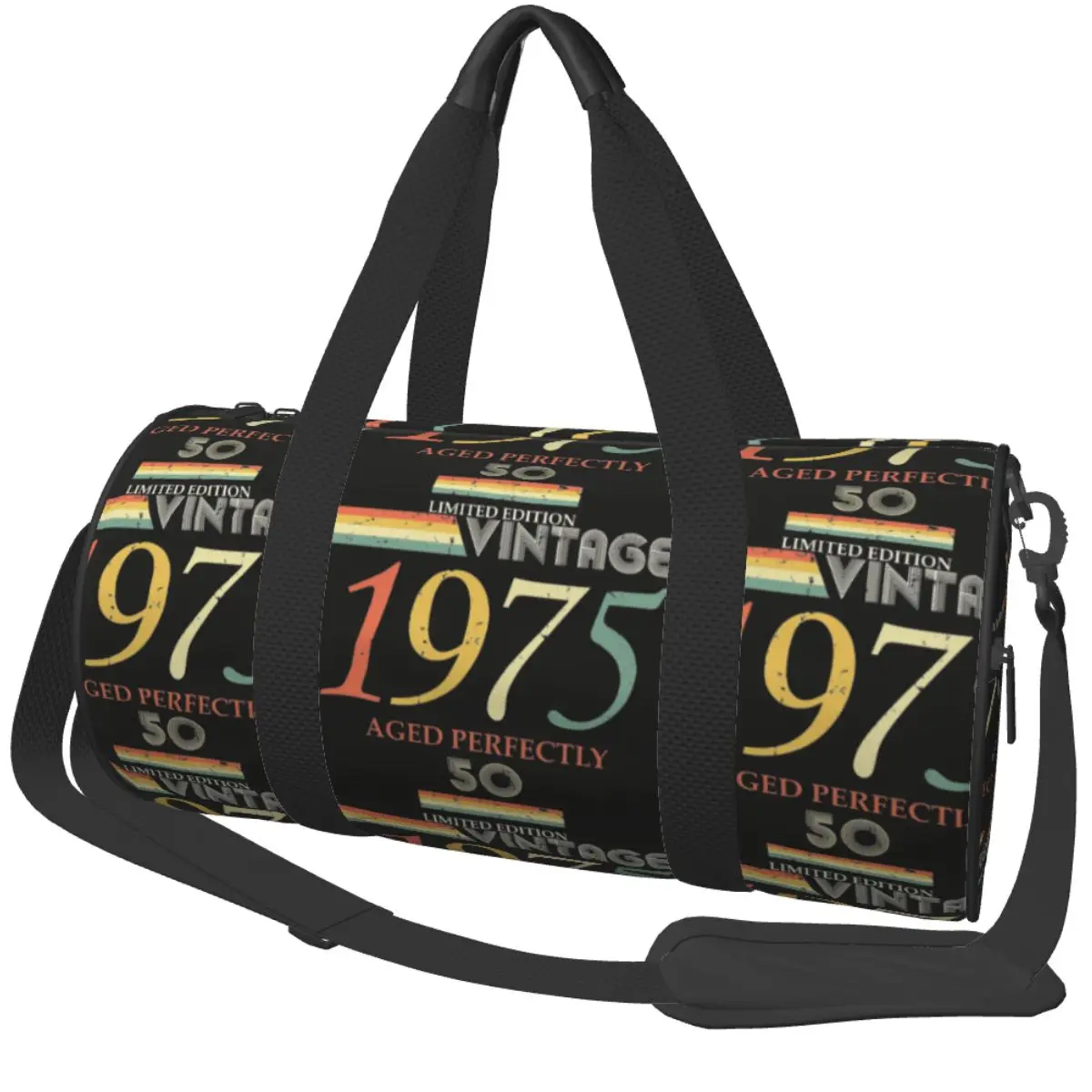 Винтаж 1975, 50-летие в возрасте идеально спортивные сумки большой вместимости, спортивная сумка выходного дня, мужская и женская сумка, милая сумка для фитнеса
Винтаж 1975, 50-летие в возрасте идеально спортивные сумки большой вместимости, спортивная сумка выходного дня, мужская и женская сумка, милая сумка для фитнеса