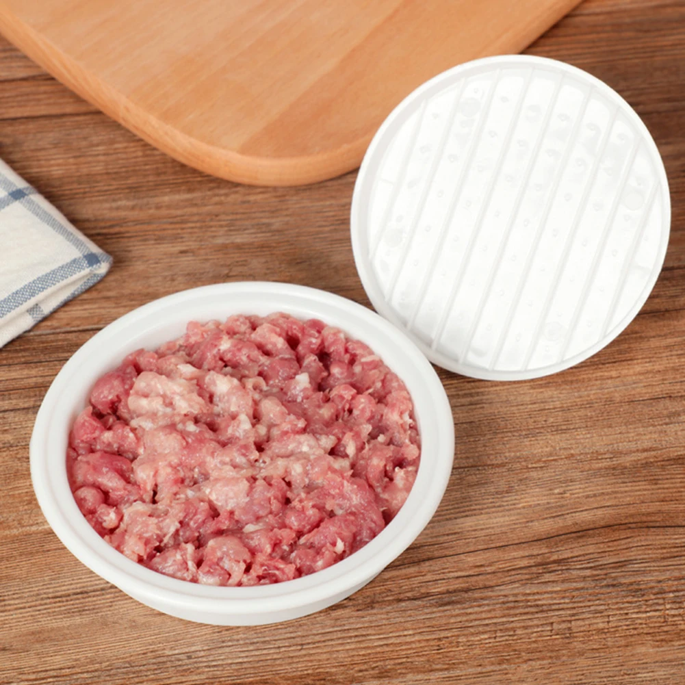 Round Meatloaf Maker Machine Plastic Handle Meatloaf Ring Easy Cleaning Multifunctional for BBQ Grill Accessories
Round Meatloaf Maker Machine Plastic Handle Meatloaf Ring Easy Cleaning Multifunctional for BBQ Grill Accessories