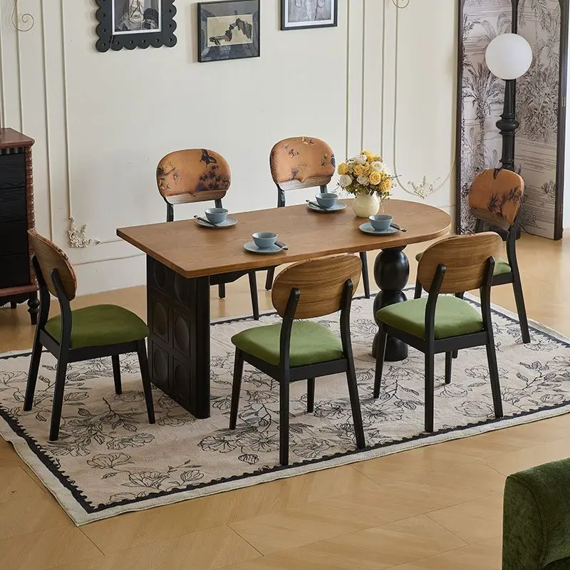 solid wood dining table oval household small apartment household living room against the wall dining table desk integration
solid wood dining table oval household small apartment household living room against the wall dining table desk integration