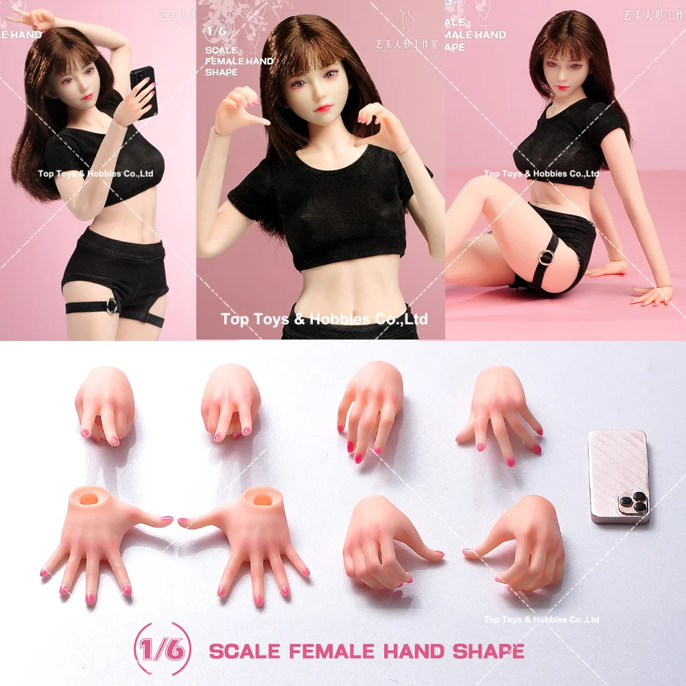 1/6 Scale 4 Pairs/Set Makeup Gesture Hand Shape Model Body Accessories Fit 12'' YM ANT Female Soldier Action Figure Body Dolls
1/6 Scale 4 Pairs/Set Makeup Gesture Hand Shape Model Body Accessories Fit 12'' YM ANT Female Soldier Action Figure Body Dolls