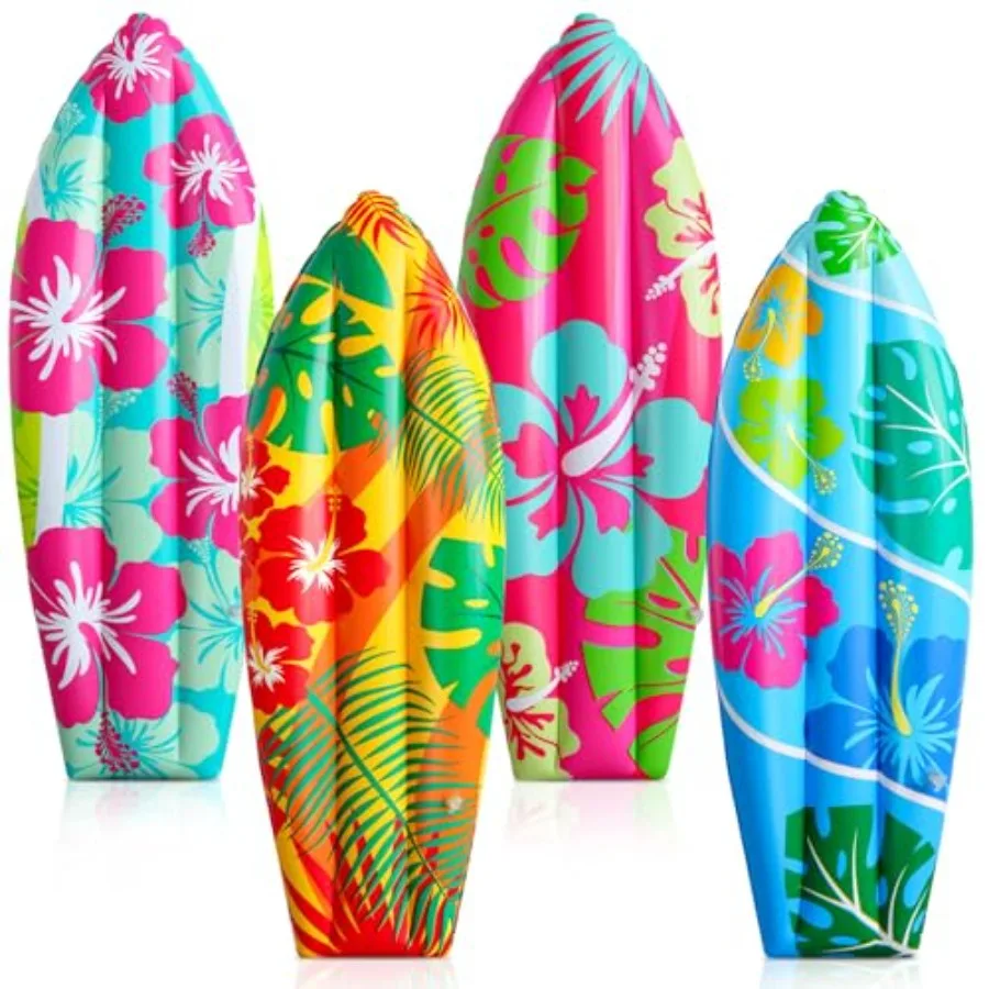 4 Pack Inflatable Surfboards 36 Inch Surfboard Decorations Large Inflatable Floats Decor for Summer Luau Pool Holiday Birthday
4 Pack Inflatable Surfboards 36 Inch Surfboard Decorations Large Inflatable Floats Decor for Summer Luau Pool Holiday Birthday