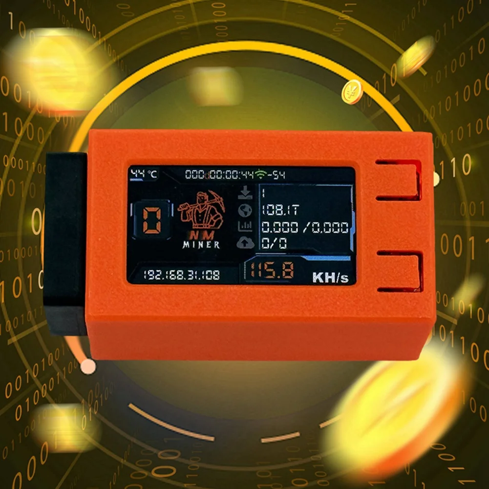 Обновление SuperDeals Nerdminer 118KH/S 1,91-дюймовый цветной экран с охлаждающим вентилятором BTC Solo Lottery Miner Bitcoin BTC Miner Nerd Miner
Обновление SuperDeals Nerdminer 118KH/S 1,91-дюймовый цветной экран с охлаждающим вентилятором BTC Solo Lottery Miner Bitcoin BTC Miner Nerd Miner