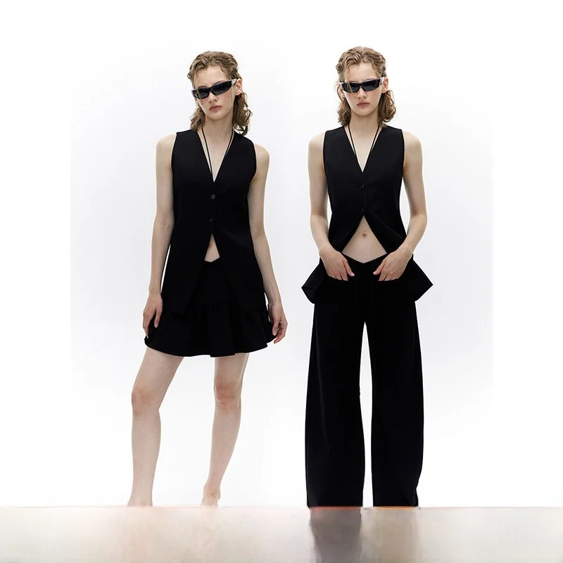 Женский летний жилет Loala Office, приталенный, средней длины, с двойным V-образным вырезом, оригинальный дизайн, на пуговицах, из смесового полиэстера
Женский летний жилет Loala Office, приталенный, средней длины, с двойным V-образным вырезом, оригинальный дизайн, на пуговицах, из смесового полиэстера