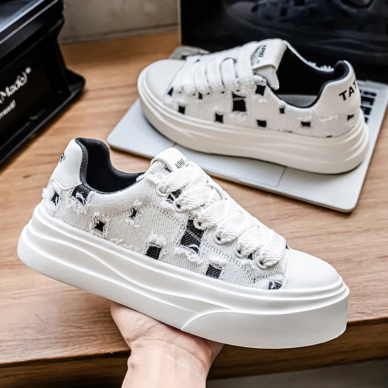 Men's Canvas Shoes Casual Breathable Non-Slip Walking Shoes Lightweight Comfortable Sneakers for Male
Men's Canvas Shoes Casual Breathable Non-Slip Walking Shoes Lightweight Comfortable Sneakers for Male