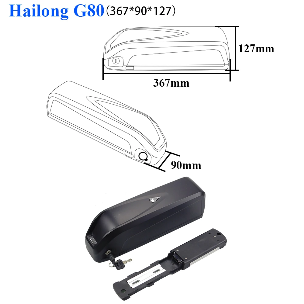 GENBAIKO GE08 48V Hailong e-bike battery 18ah 19.2ah 23ah for EDIKANI ED-ST01 electric bike
GENBAIKO GE08 48V Hailong e-bike battery 18ah 19.2ah 23ah for EDIKANI ED-ST01 electric bike