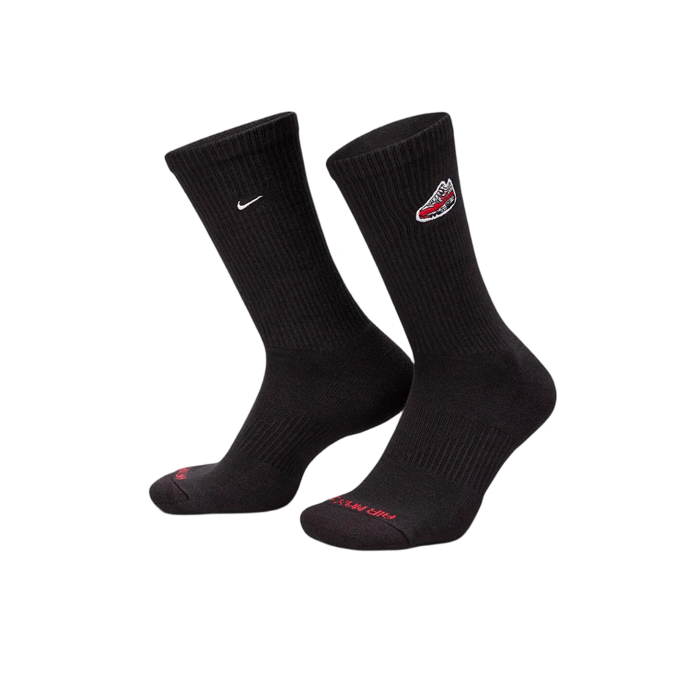 Nike Everyday Plus Logo Embroidered Anti-Slip Comfortable Quick-Dry Mid-Calf Sports Socks for Men, Black FQ0327-010
Nike Everyday Plus Logo Embroidered Anti-Slip Comfortable Quick-Dry Mid-Calf Sports Socks for Men, Black FQ0327-010