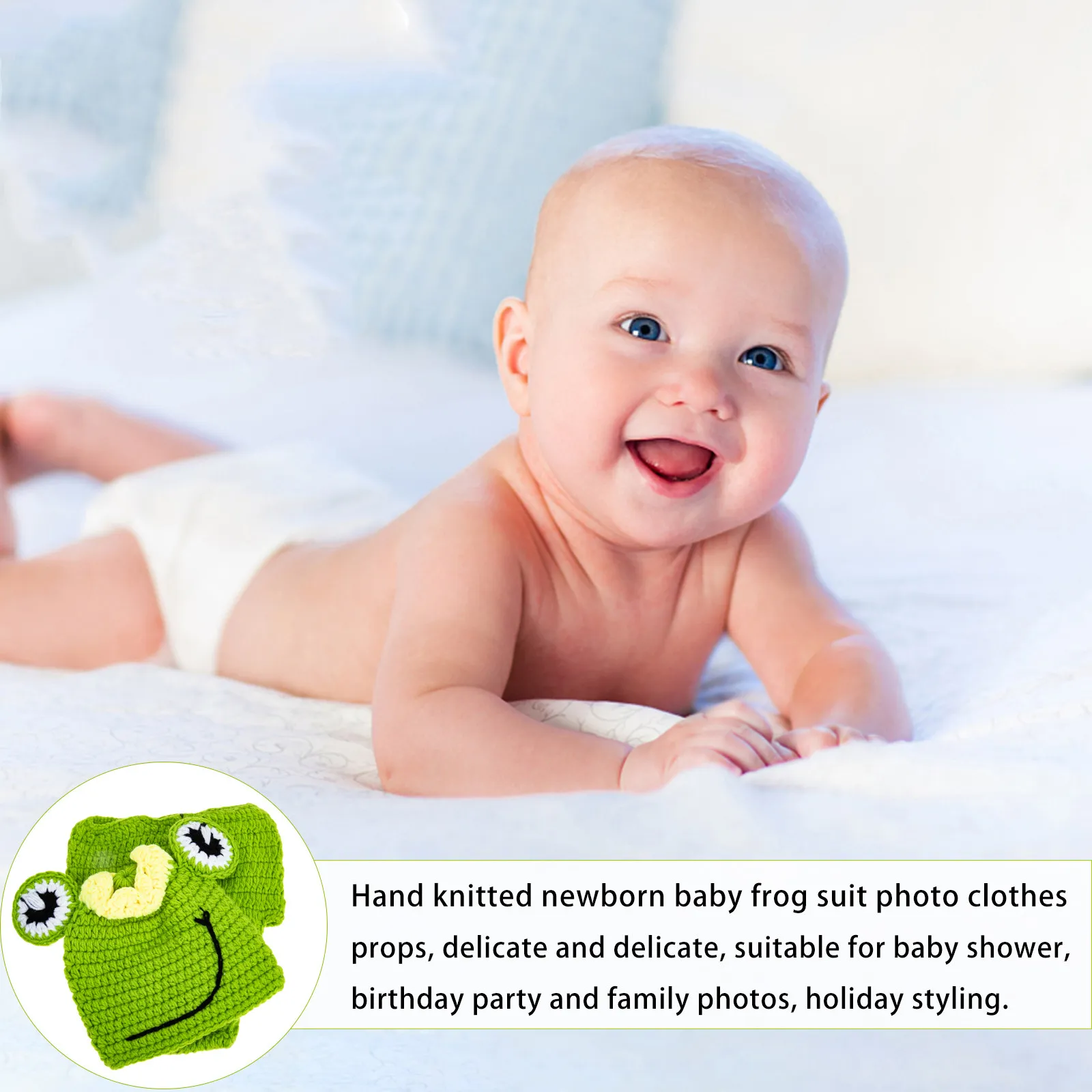 1Set Cute Baby Photography Clothes Newborn Photo Outfit Soft Woolen Knit Costume for Infant Photo Shoot Party Gift
1Set Cute Baby Photography Clothes Newborn Photo Outfit Soft Woolen Knit Costume for Infant Photo Shoot Party Gift