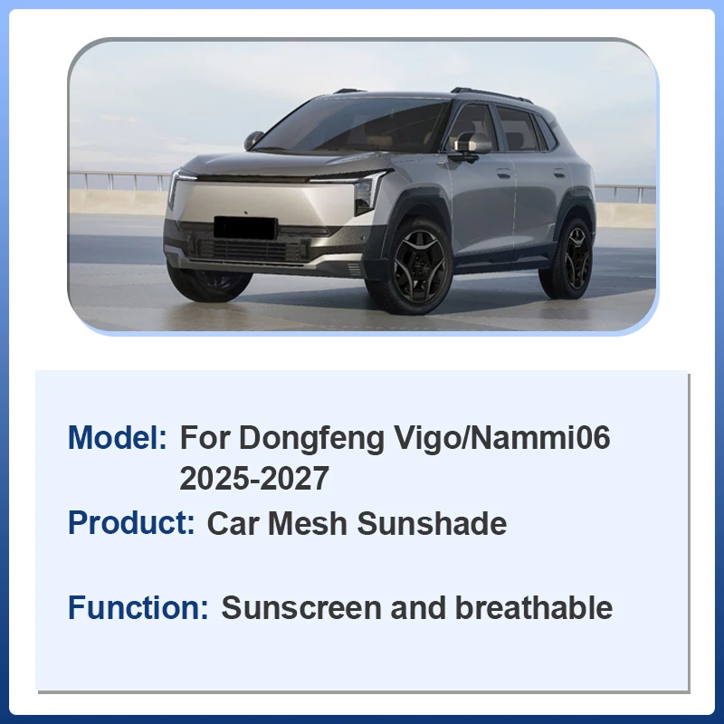 Для Dongfeng Vigo 2025 2026 2027 Evolute i-JOY Nammi 06: Магнитная солнцезащитная шторка от комаров и УФ-излучения, защитная шторка для лобового стекла
Для Dongfeng Vigo 2025 2026 2027 Evolute i-JOY Nammi 06: Магнитная солнцезащитная шторка от комаров и УФ-излучения, защитная шторка для лобового стекла