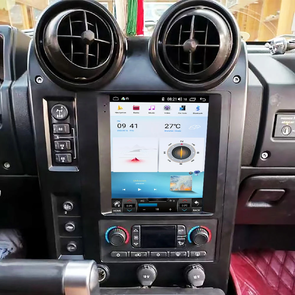Android 13 Car Radio For Hummer H2 2003-2015 Tesla Screen Carplay Navigator Multimedia Video Player Auto 5G WIFI GPS Head Unit
Android 13 Car Radio For Hummer H2 2003-2015 Tesla Screen Carplay Navigator Multimedia Video Player Auto 5G WIFI GPS Head Unit