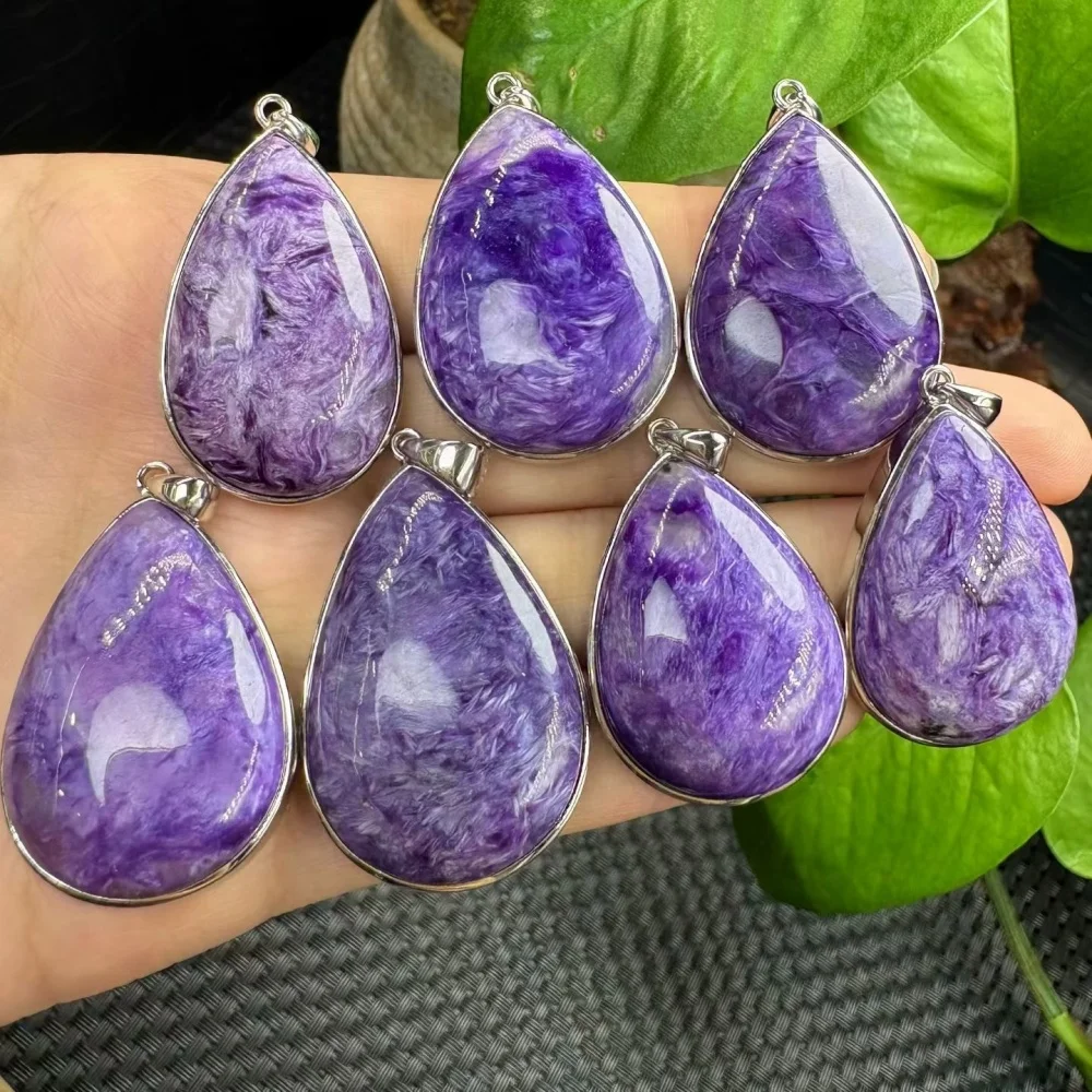 1PCS Natural Charoite Drop Shape Quartz Pendant Carving Healing Fengshui Stone DIY Accessories Holiday Birthday Gift 34mm
1PCS Natural Charoite Drop Shape Quartz Pendant Carving Healing Fengshui Stone DIY Accessories Holiday Birthday Gift 34mm